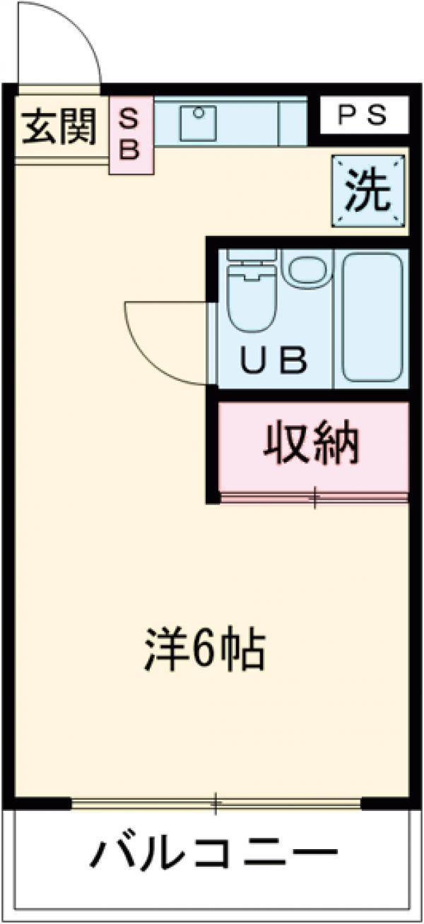 国分寺コスモの間取り
