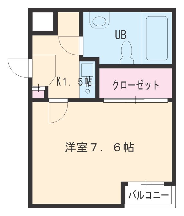 コンフォート泉の間取り