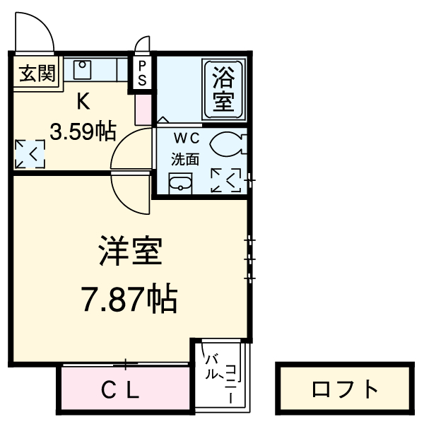 ノヴェル大曽根の間取り