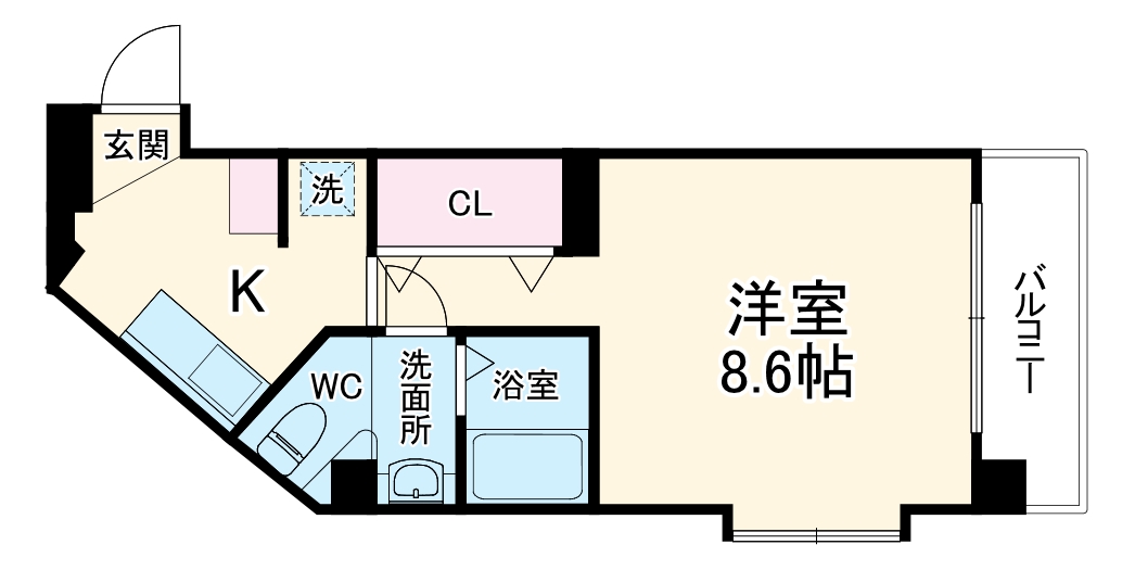 アメニティ吹上の間取り