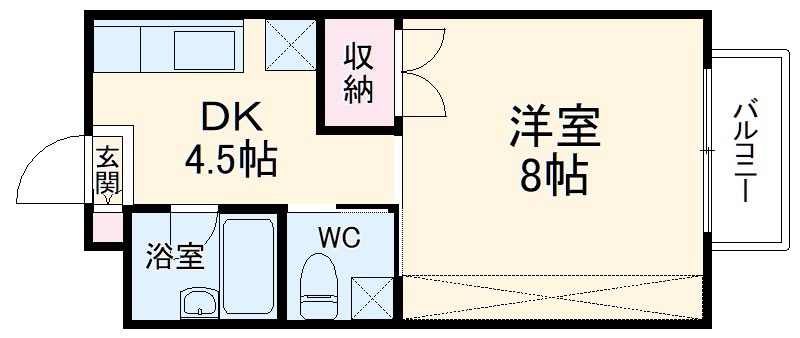 メゾン・ラ・テールの間取り