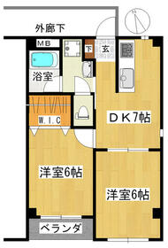 クレメントイシイの間取り