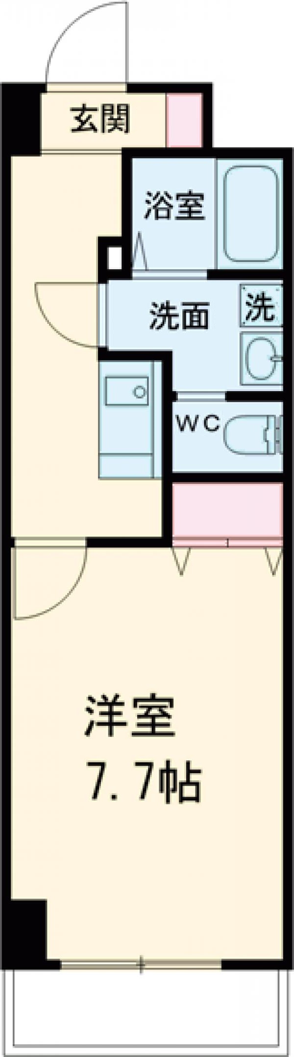 ネルメッツォ国分寺の間取り