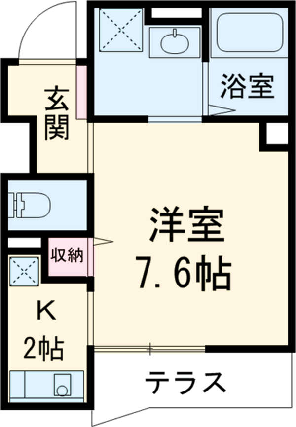 カサフェンテ・クラインの間取り