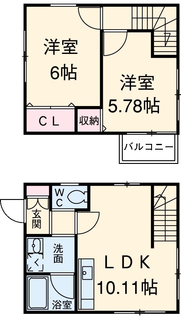 メゾンド杉村の間取り