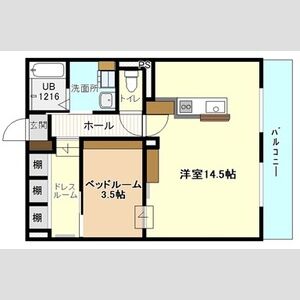 グラシアスの間取り