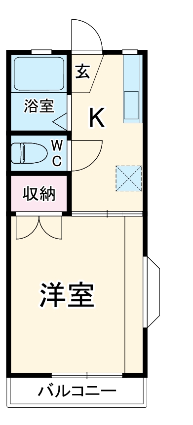リバーサイド7番館の間取り