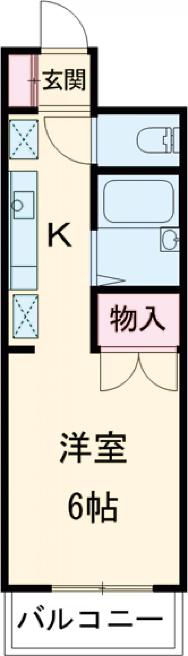 メイプルコートの間取り