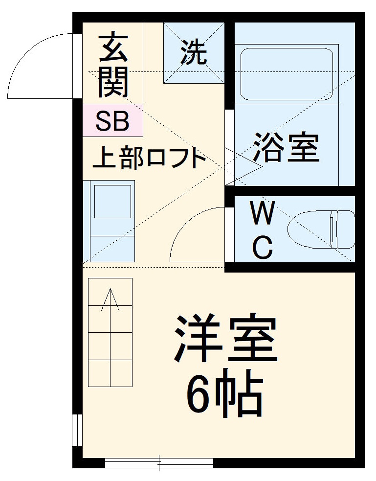 G・Aヒルズ弥生台の間取り