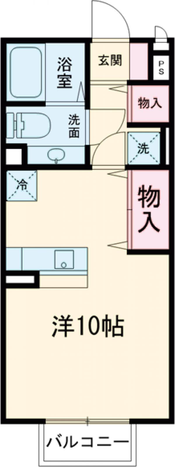 セジュールコト Bの間取り