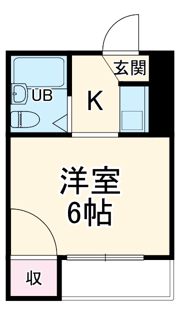 城南ビルの間取り