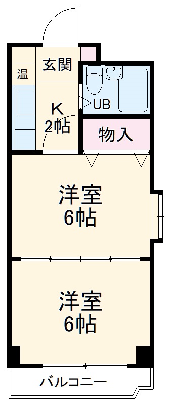 桜マンションの間取り