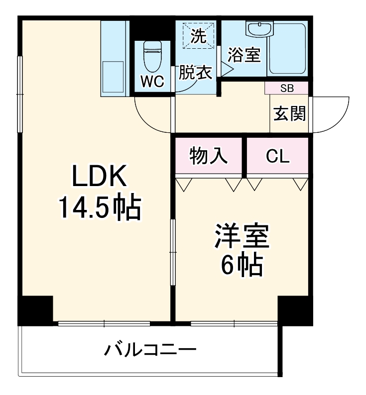 ライフステージ徳川の間取り