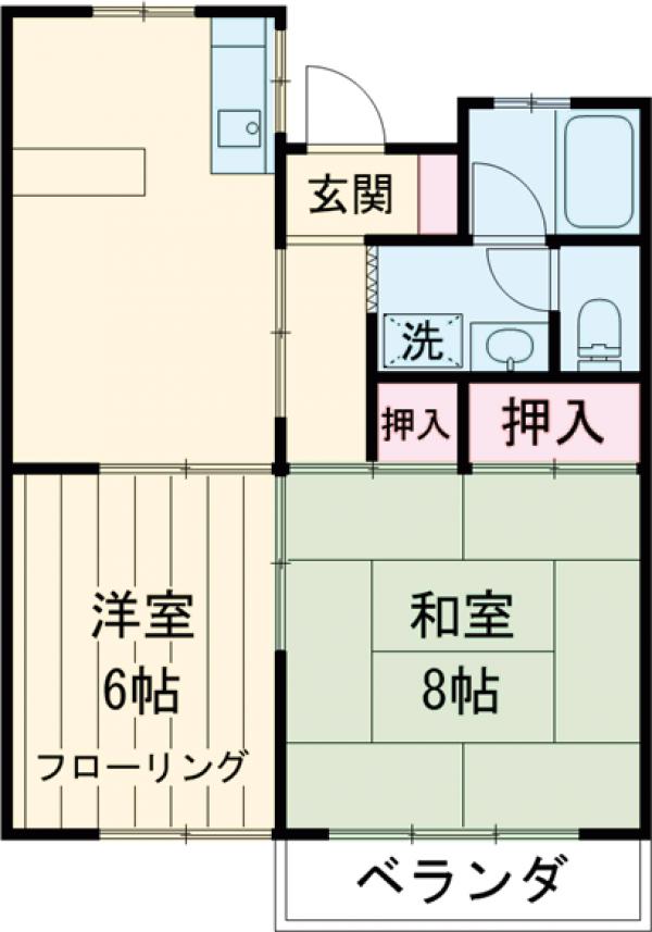 コーラルリーフⅠの間取り