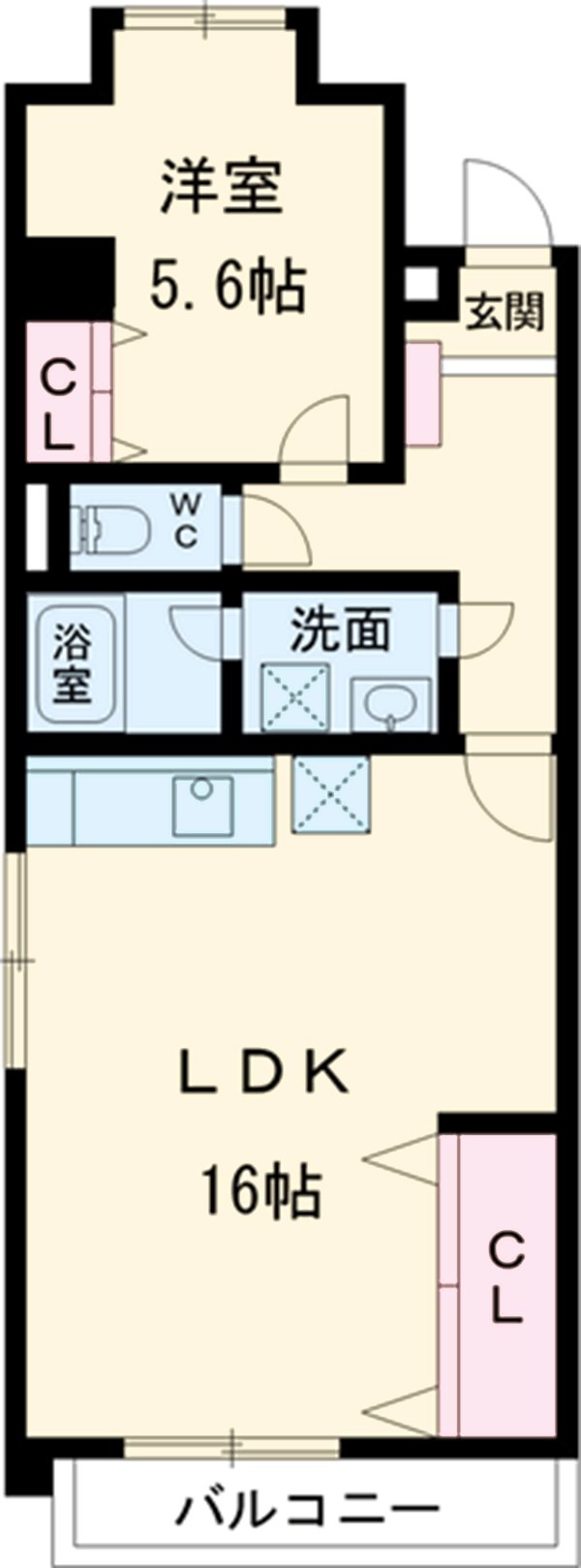 フジパークハイツの間取り