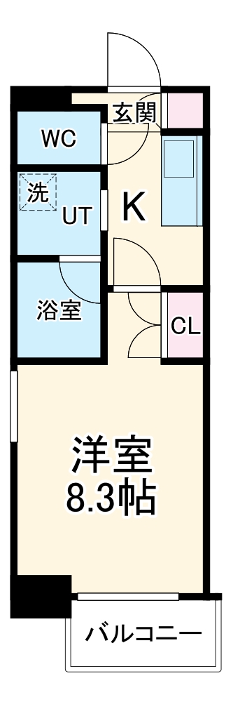 シティライフ今池の間取り