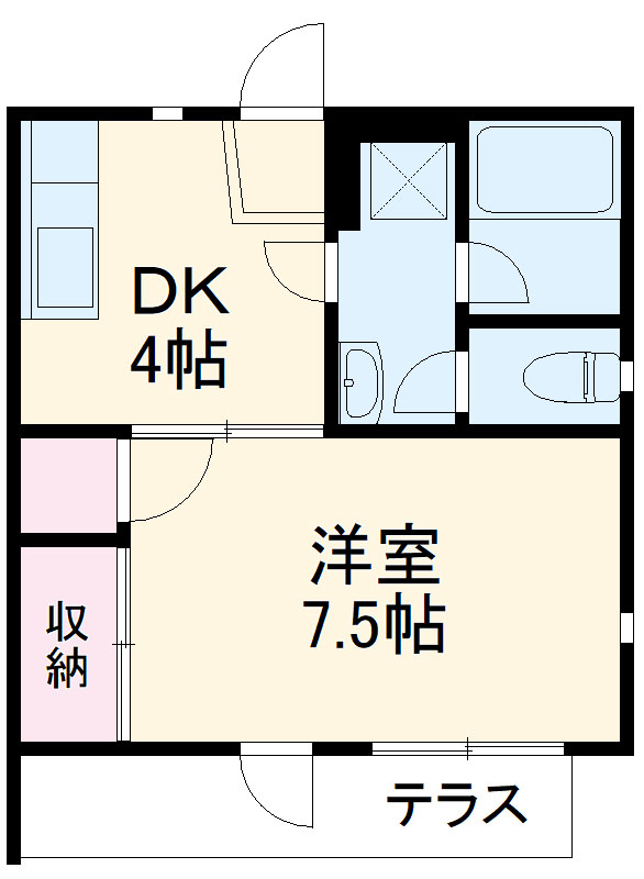 リバーサイドⅢの間取り