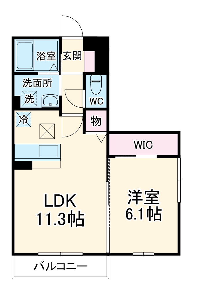 BLESS戸塚弥生台の間取り