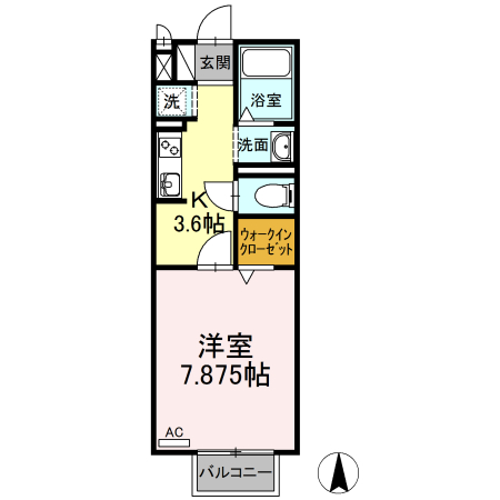 フィオーレの間取り