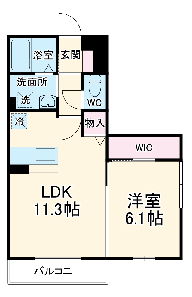 BLESS戸塚弥生台の間取り