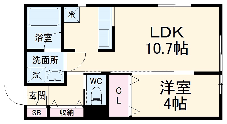 レミオ五番館の間取り