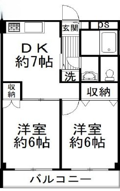 メゾンベルツリーの間取り