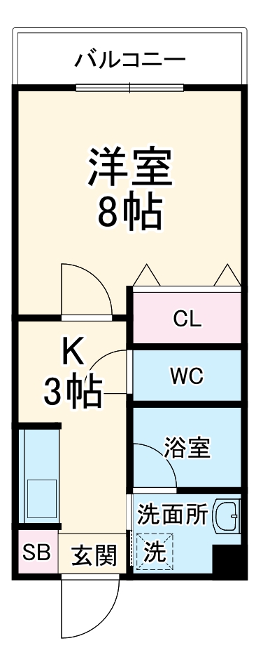 エスポワール・Kの間取り