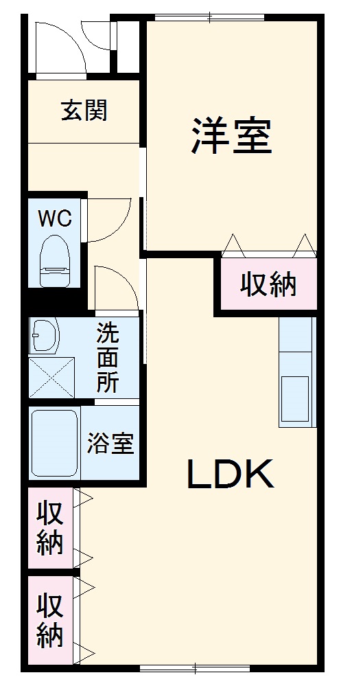 サープラスⅡ牟都志の間取り