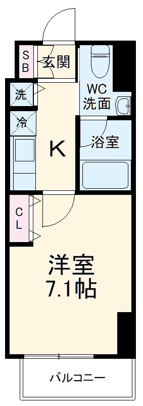 カレント今池の間取り