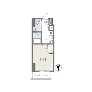 カレント今池の間取り