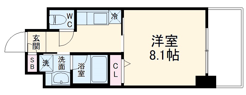 aLATO丸の内(旧レジディア丸の内)の間取り