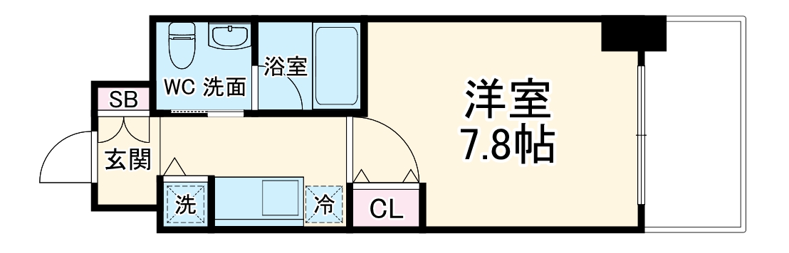 aLATO丸の内(旧レジディア丸の内)の間取り