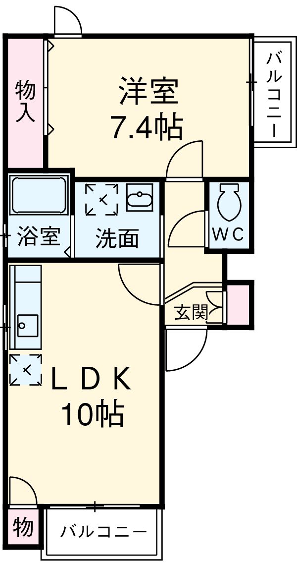 アビタシオン葵の間取り
