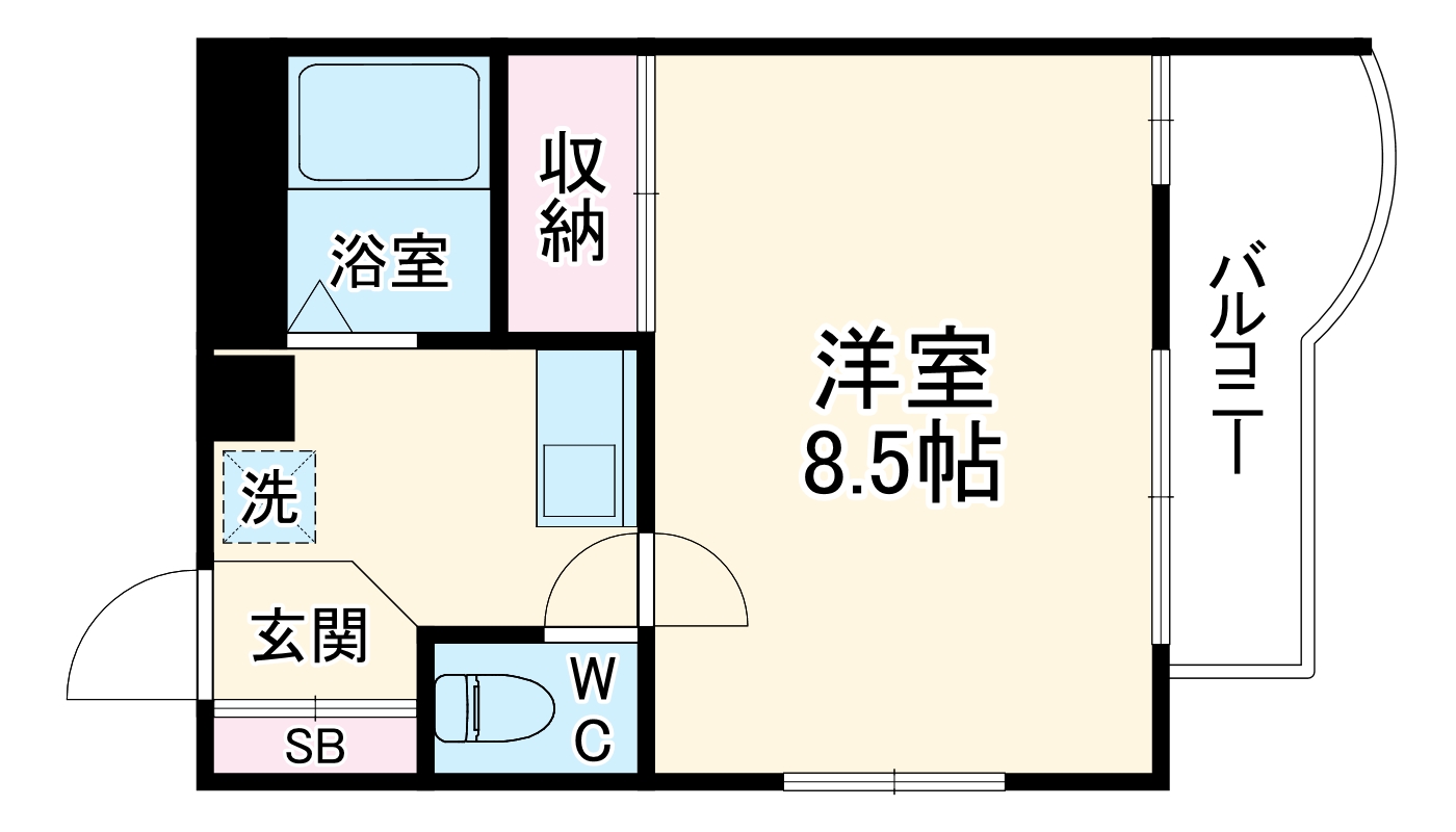 ヴィレドソレイユの間取り