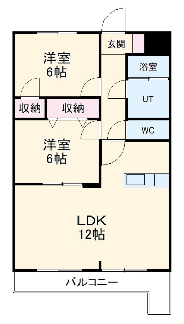グランドメゾン新池の間取り
