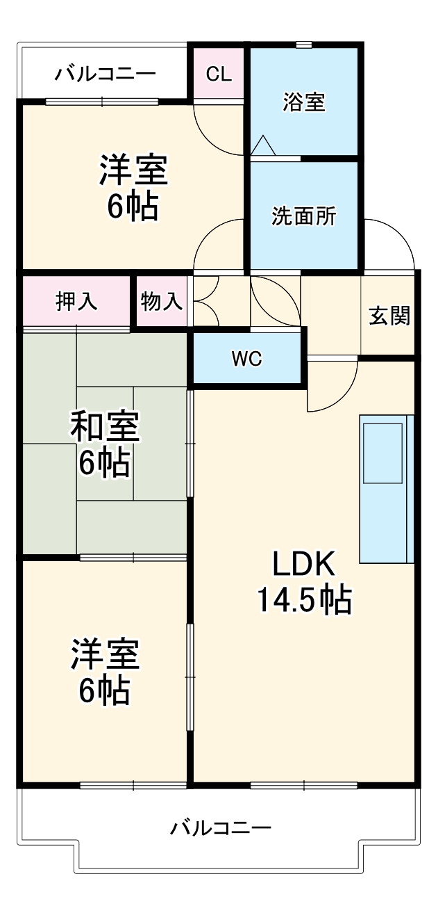 グランドメゾン菊坂の間取り