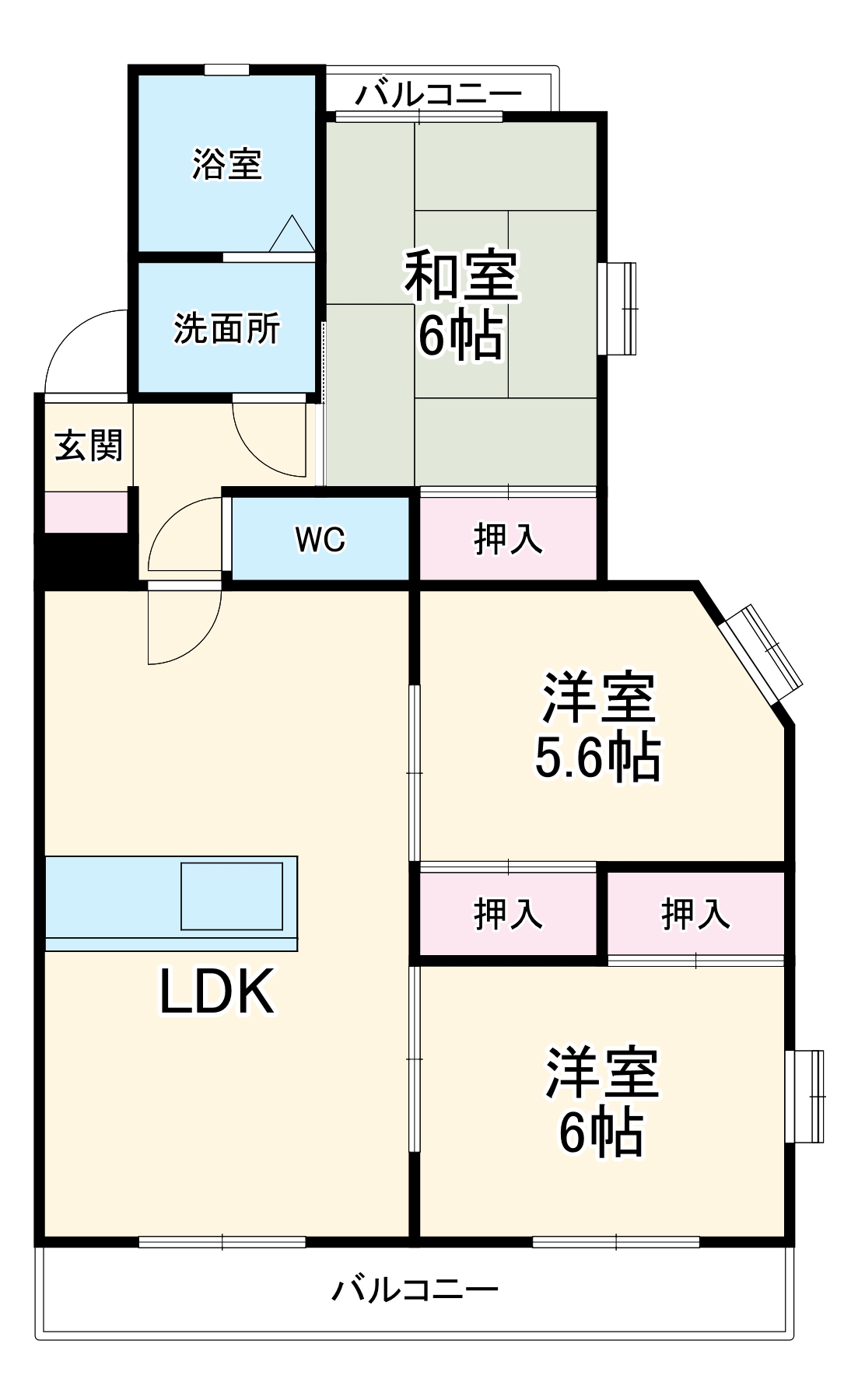 グランドメゾン菊坂の間取り