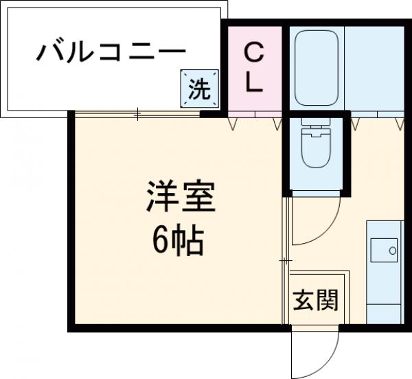 多摩センターグリーンビルの間取り