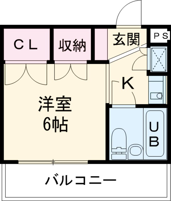 ROSE GARDEN R12番館の間取り