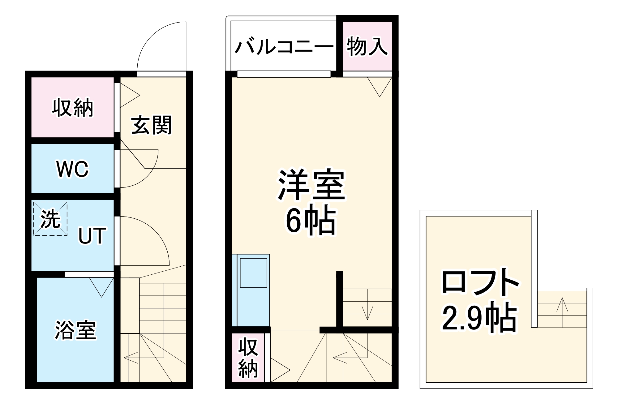 ルークス名古屋の間取り
