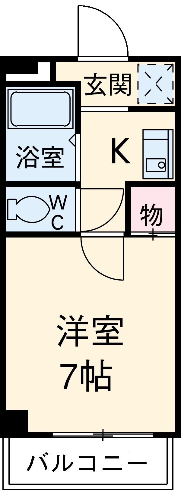 エスポワール名古屋の間取り