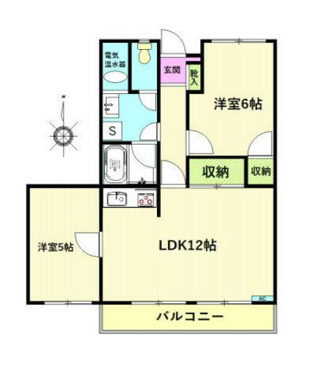 ヴィラ海老名の間取り