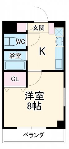 レージュ ウエストの間取り