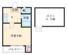 シュノンソー名古屋の間取り