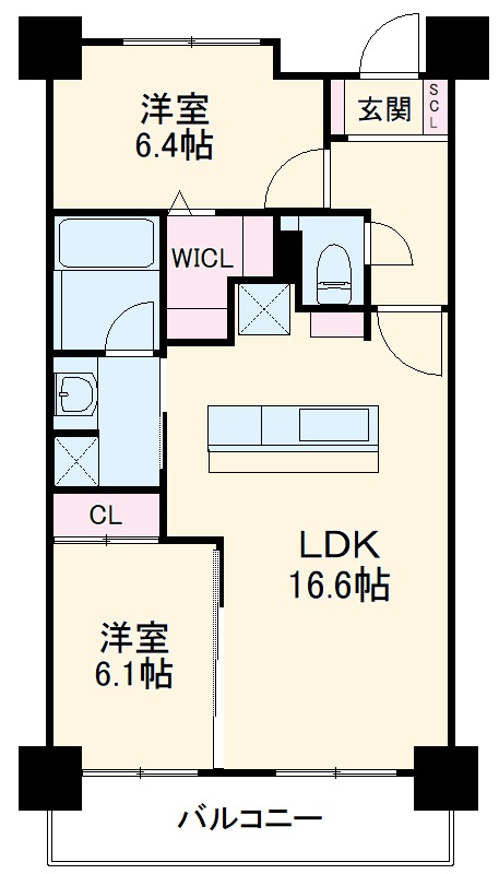 ロイヤルパークス千種の間取り