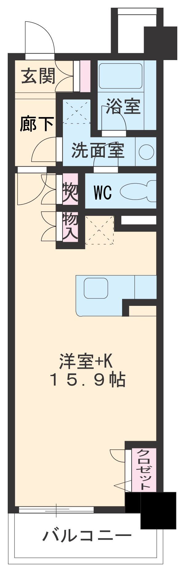 ロイヤルパークス千種の間取り