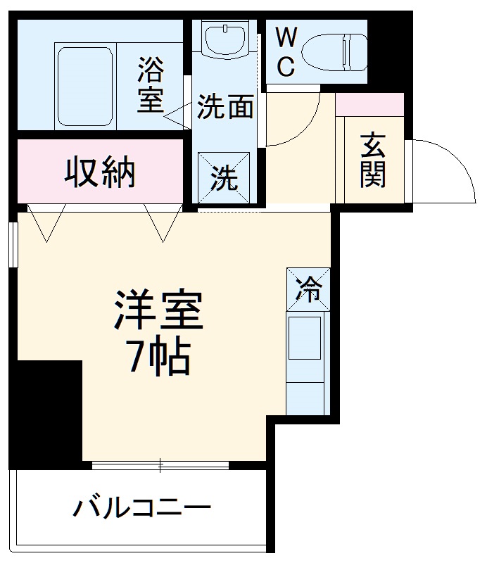 ラ・ルーシュ泉の間取り