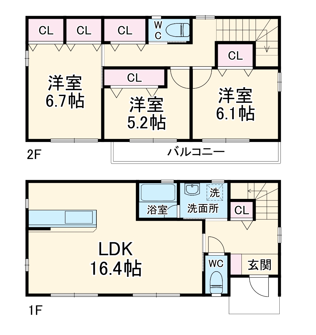 comodo八勝通の間取り