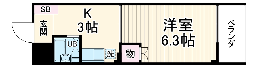 ステップビルの間取り