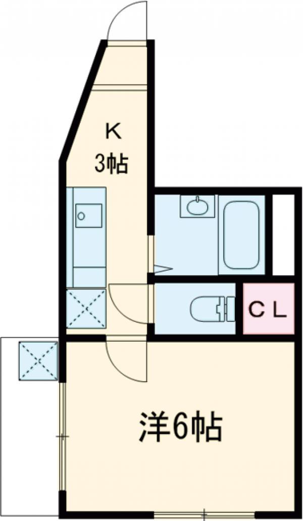 リエス西国分寺の間取り